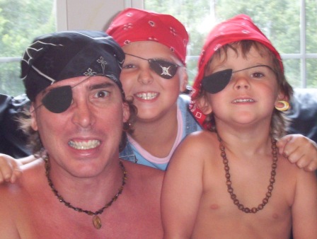 3 mean pirates - me, Kristian and Muggy. 3 mean pirates - me, Kristian and Muggy.